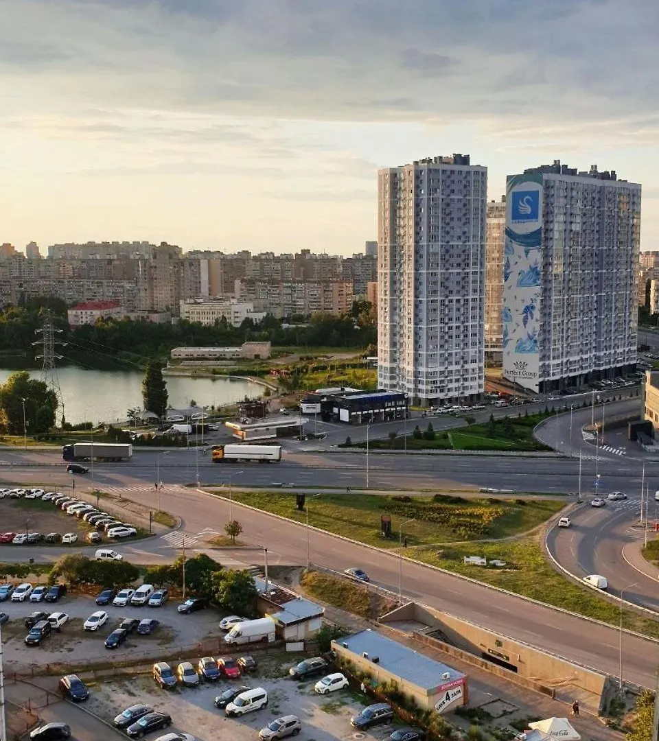 Уютная Квартира Метро Харьковская 3 Мин, Паспорт-Сервис, Аэропорт Борисполь Kiev Oekraïne